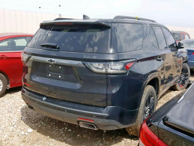 1GNEVKKW9KJ107654 - 2019 CHEVROLET TRAVERSE P BLACK photo 4