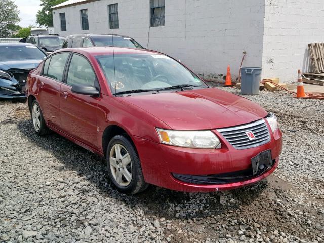 1G8AJ55F27Z155113 - 2007 SATURN ION LEVEL RED photo 1
