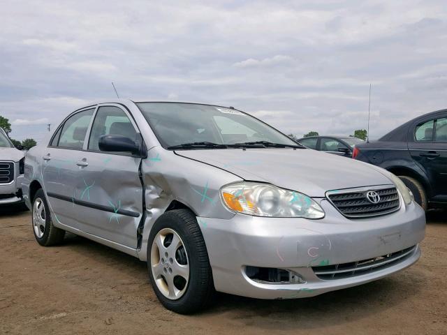 JTDBR32E970135755 - 2007 TOYOTA COROLLA CE SILVER photo 1