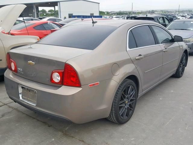 1G1ZH57B78F267044 - 2008 CHEVROLET MALIBU 1LT 棕色 照片 4