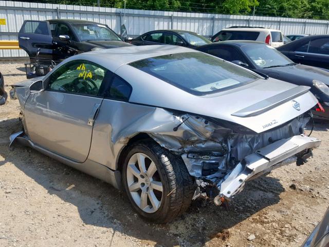 JN1AZ34D05M602022 - 2005 NISSAN 350Z COUPE SILVER photo 3