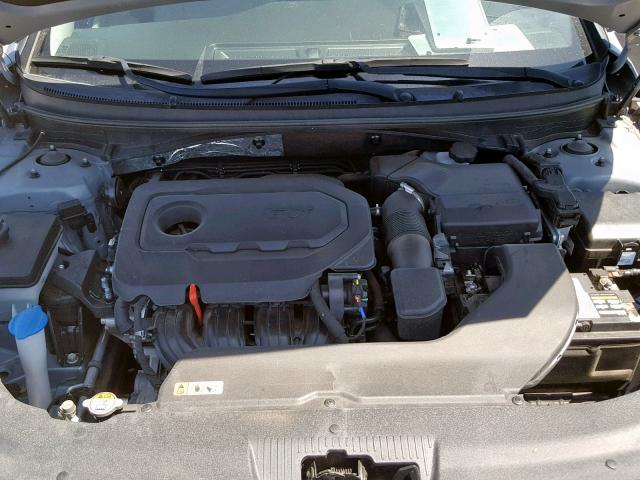 5NPE34AF0GH371244 - 2016 HYUNDAI SONATA SPO GRAY photo 7