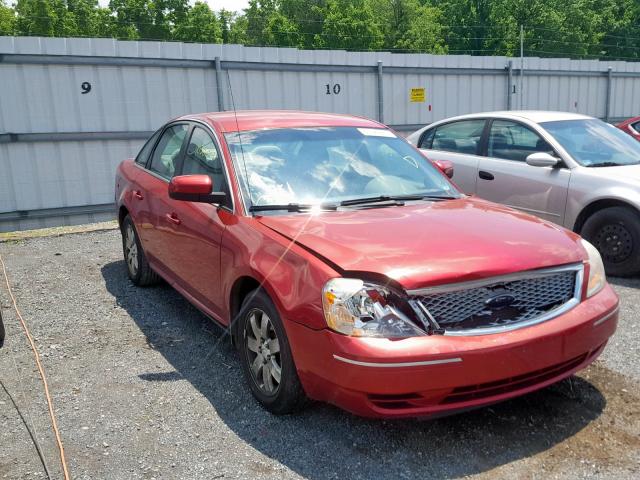 1FAFP24107G100837 - 2007 FORD FIVE HUNDR RED photo 1