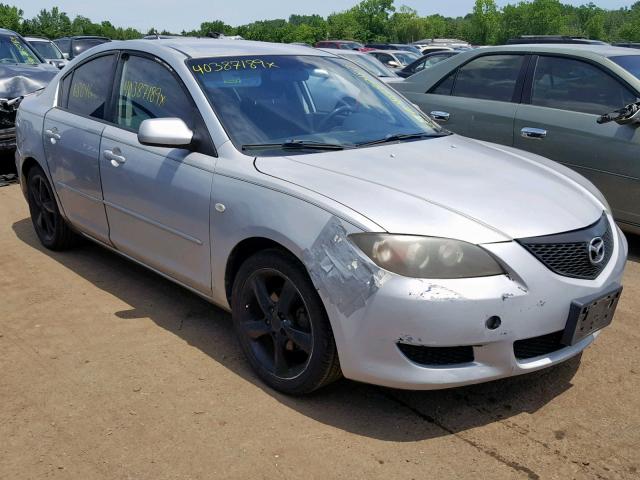 JM1BK32G071653821 - 2007 MAZDA 3 I GRAY photo 1