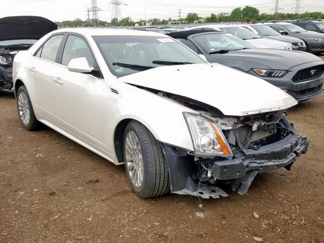 1G6DS5EV4A0138318 - 2010 CADILLAC CTS PREMIU WHITE photo 1