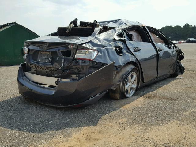 1G1ZB5ST6HF194864 - 2017 CHEVROLET MALIBU LS ნაცრისფერი ფოტო 4