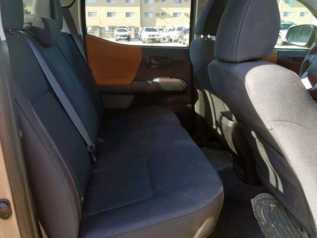 5TFAZ5CN2GX012991 - 2016 TOYOTA TACOMA DOU CREAM photo 6