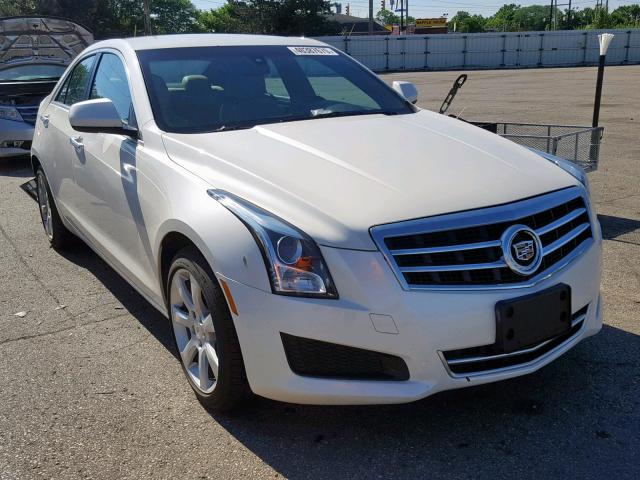 1G6AG5RX9D0127478 - 2013 CADILLAC ATS WHITE photo 1