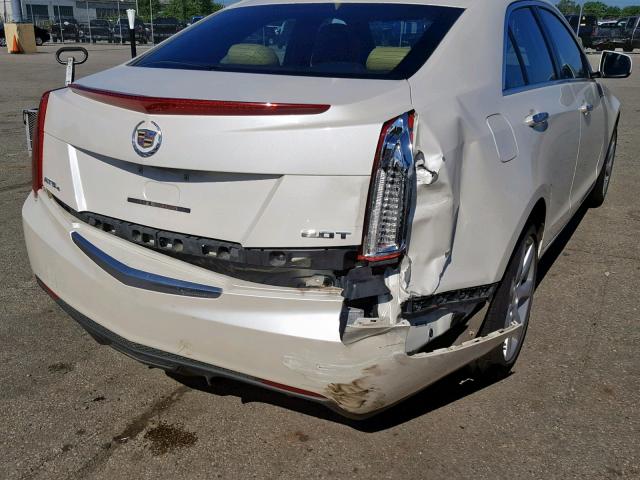 1G6AG5RX9D0127478 - 2013 CADILLAC ATS WHITE photo 9