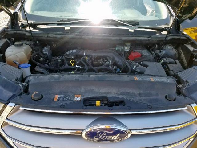 2FMPK3G97GBB03368 - 2016 FORD EDGE SE CHARCOAL photo 7