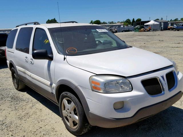 1GMDV03L45D195024 - 2005 PONTIAC MONTANA SV WHITE photo 1