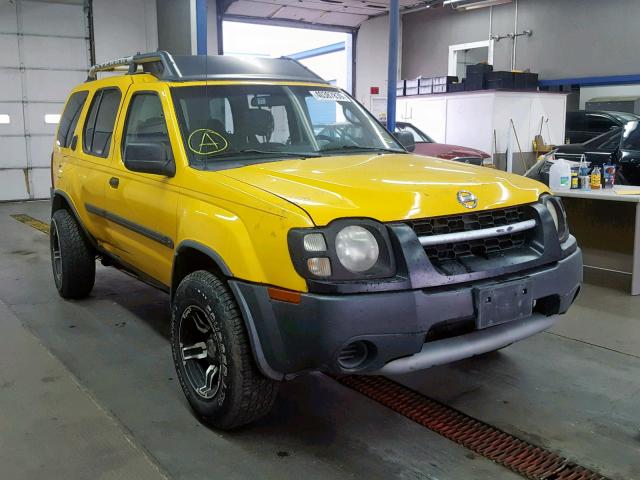 5N1ED28T62C603827 - 2002 NISSAN XTERRA XE YELLOW photo 1