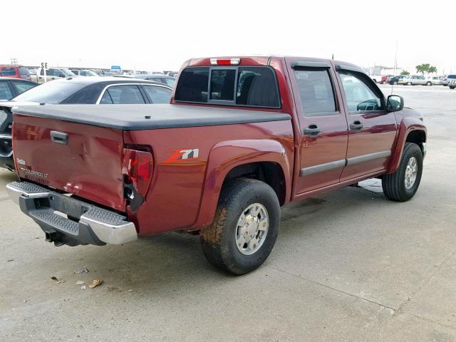1GCDS43E988232071 - 2008 CHEVROLET COLORADO L MAROON photo 4