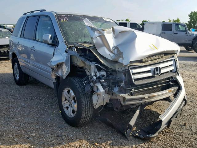 5FNYF18208B025796 - 2008 HONDA PILOT VP SILVER photo 1