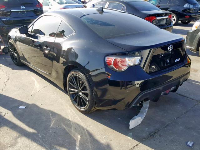 JF1ZNAA14F8705177 - 2015 TOYOTA SCION FR-S BLACK photo 3