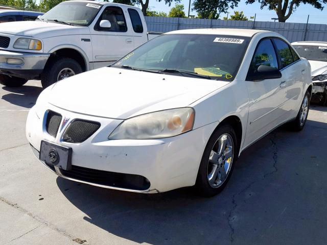 1G2ZH58N174219490 - 2007 PONTIAC G6 GT WHITE photo 2