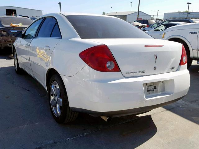 1G2ZH58N174219490 - 2007 PONTIAC G6 GT WHITE photo 3