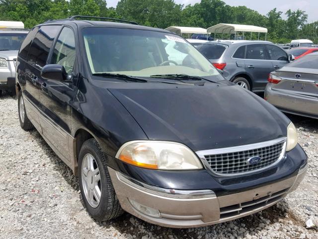 2FMDA53473BB16031 - 2003 FORD WINDSTAR S BLACK photo 1