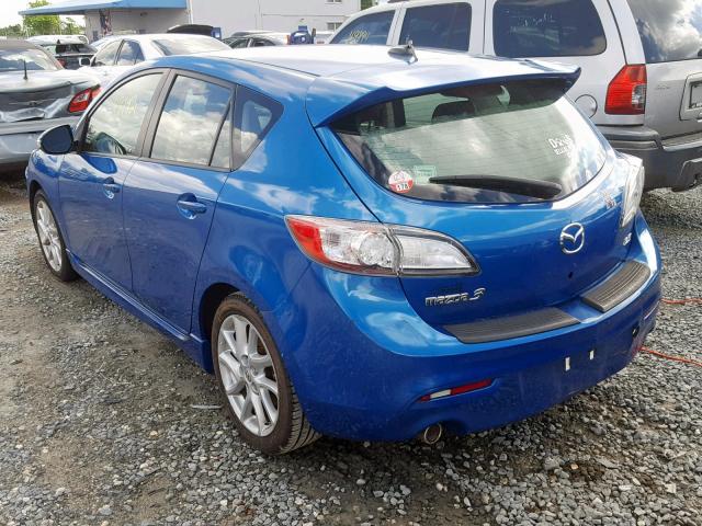 JM1BL1M59C1616001 - 2012 MAZDA 3 S BLUE photo 3