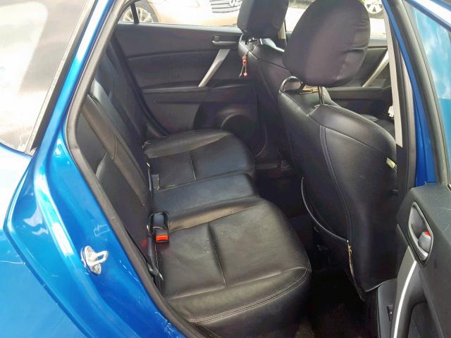 JM1BL1M59C1616001 - 2012 MAZDA 3 S BLUE photo 6