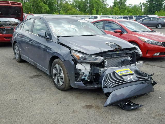 KMHC75LC3KU112150 - 2019 HYUNDAI IONIQ SEL GRAY photo 1