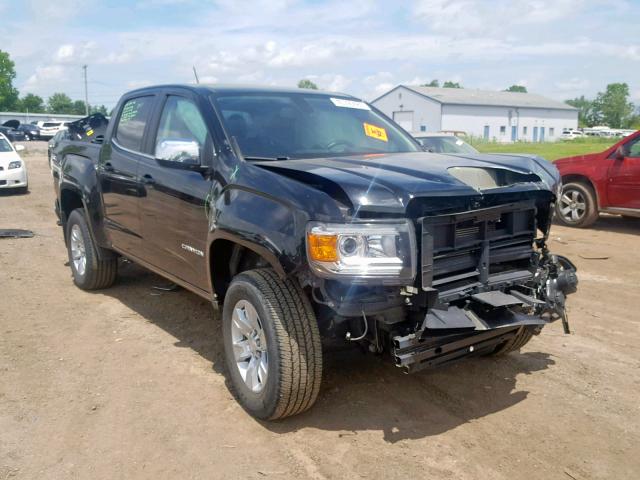 1GTG5BEA3F1223035 - 2015 GMC CANYON SLE BLACK photo 1