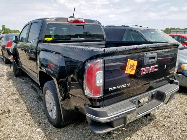 1GTG5BEA3F1223035 - 2015 GMC CANYON SLE BLACK photo 3