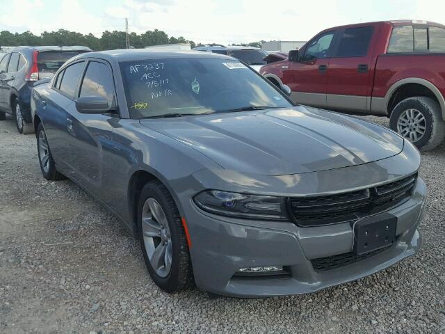 2C3CDXHG7HH515701 - 2017 DODGE CHARGER SX GRAY photo 1