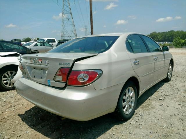 JTHBF30GX20077546 - 2002 LEXUS ES 300 SILVER photo 4