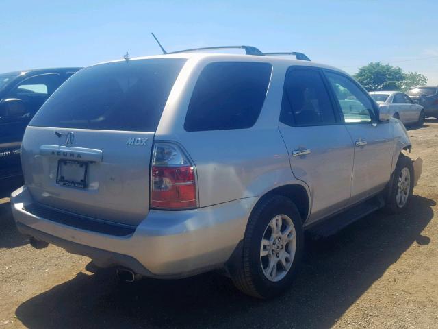 2HNYD18984H534925 - 2004 ACURA MDX TOURIN SILVER photo 4