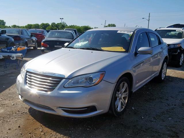 1C3CCBBB3CN217777 - 2012 CHRYSLER 200 TOURIN SILVER photo 2