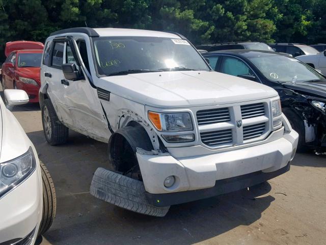 1D4PU4GK3BW598041 - 2011 DODGE NITRO HEAT WHITE photo 1