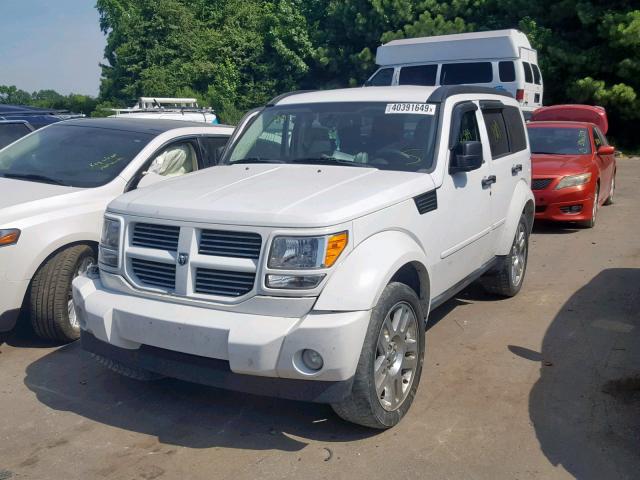 1D4PU4GK3BW598041 - 2011 DODGE NITRO HEAT WHITE photo 2