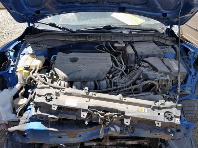 JM1BL1UF0D1824021 - 2013 MAZDA 3 I BLUE photo 7