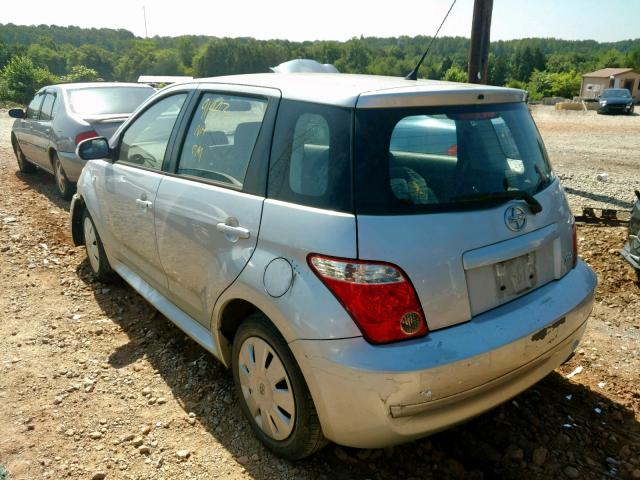 JTKKT624760141118 - 2006 TOYOTA SCION XA SILVER photo 3