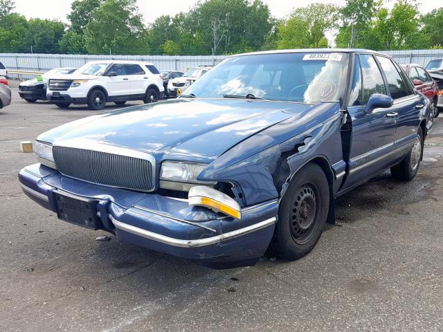 1G4CW52K6SH614056 - 1995 BUICK PARK AVENU BLUE photo 2