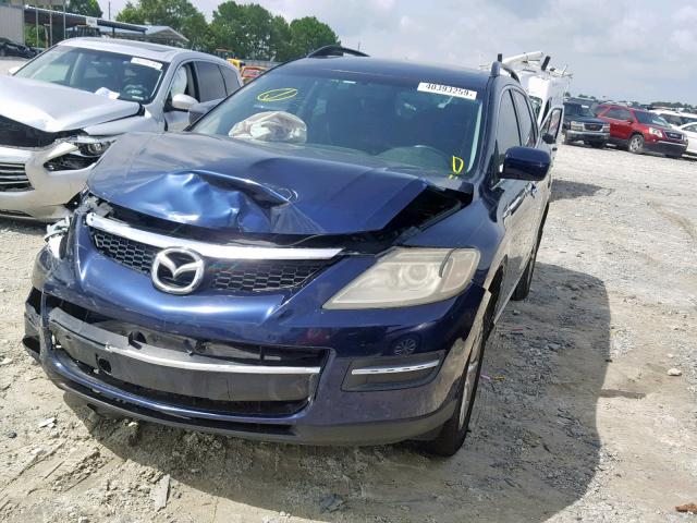 JM3TB28Y970113072 - 2007 MAZDA CX-9 BLUE photo 2