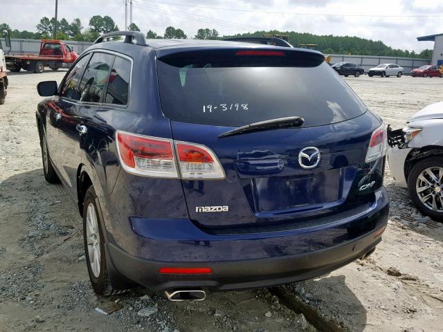 JM3TB28Y970113072 - 2007 MAZDA CX-9 BLUE photo 3