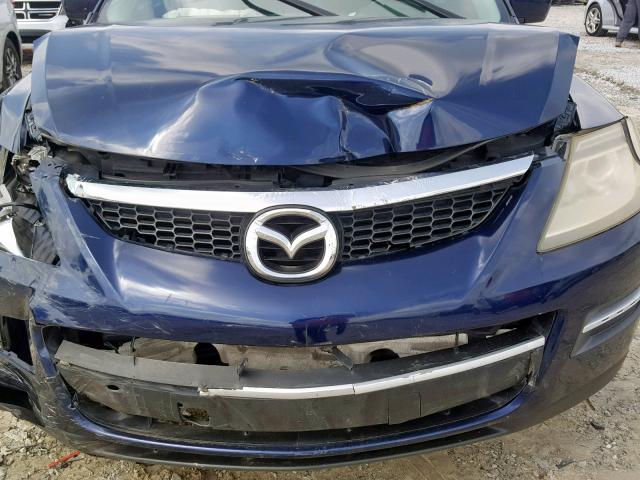 JM3TB28Y970113072 - 2007 MAZDA CX-9 BLUE photo 7