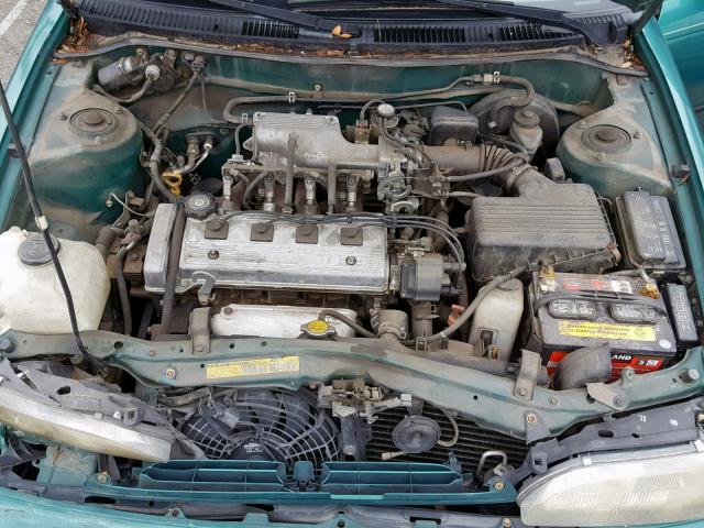 1NXBB02E2VZ507442 - 1997 TOYOTA COROLLA DX GREEN photo 7