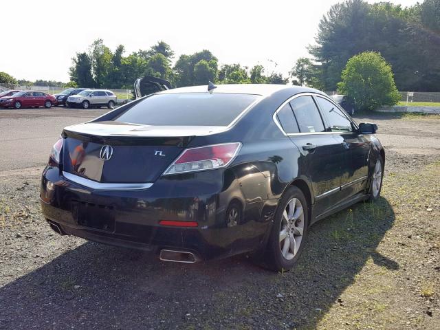 19UUA8F58DA013189 - 2013 ACURA TL TECH BLACK photo 4