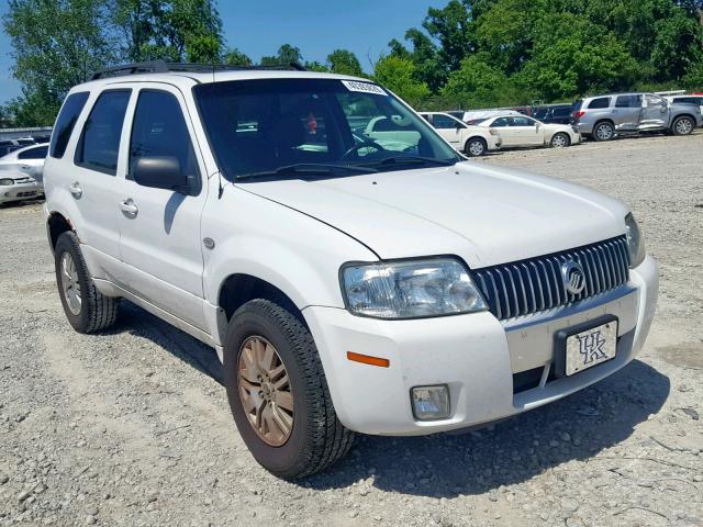 4M2YU81167KJ03283 - 2007 MERCURY MARINER LU WHITE photo 1