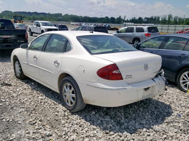 2G4WD582761165540 - 2006 BUICK LACROSSE C WHITE photo 3