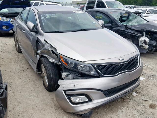 5XXGN4A70EG349104 - 2014 KIA OPTIMA EX GRAY photo 1