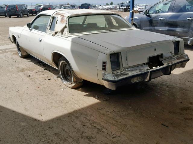 SS22K5R195606 - 1975 CHRYSLER CORDOBA WHITE photo 3