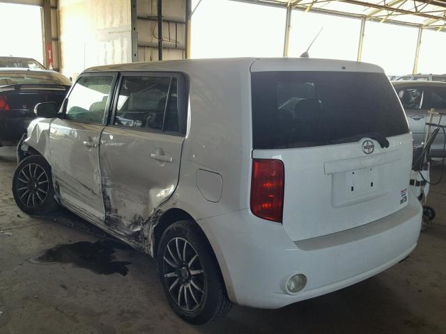JTLKE50E681046333 - 2008 TOYOTA SCION XB Ақ фото 3