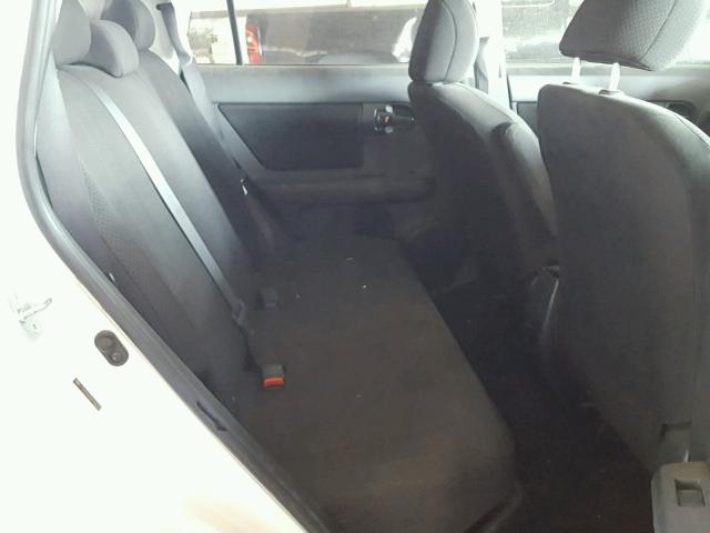 JTLKE50E681046333 - 2008 TOYOTA SCION XB Ақ фото 6