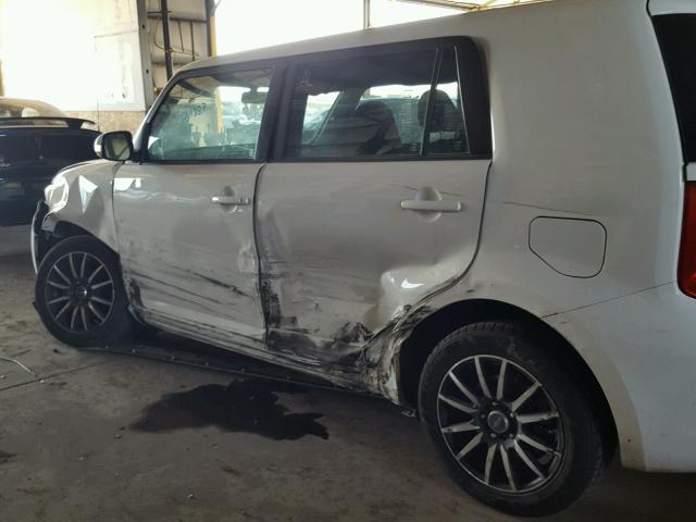 JTLKE50E681046333 - 2008 TOYOTA SCION XB Ақ фото 9
