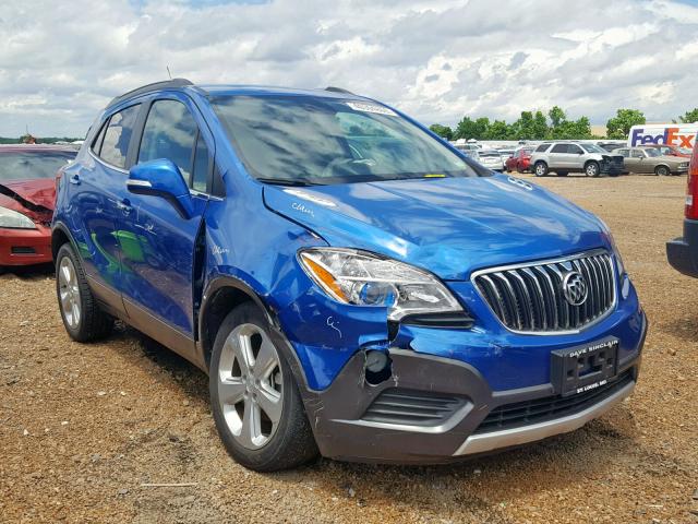 KL4CJASB3FB254548 - 2015 BUICK ENCORE BLUE photo 1