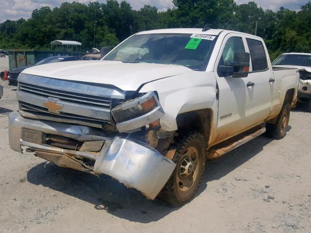 1GC1KUEG4GF259948 - 2016 CHEVROLET SILVERADO WHITE photo 2